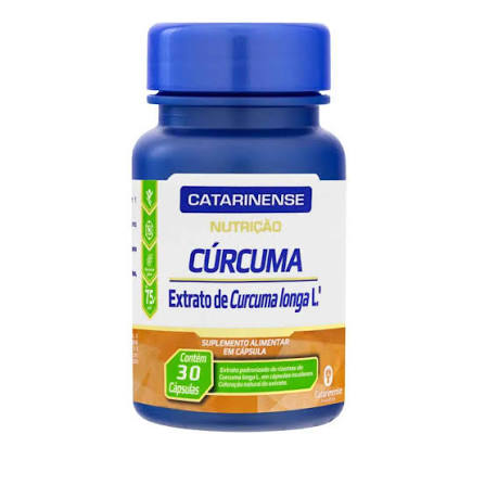 Curcuma Longa 130mg - 30 caps - Catarinense