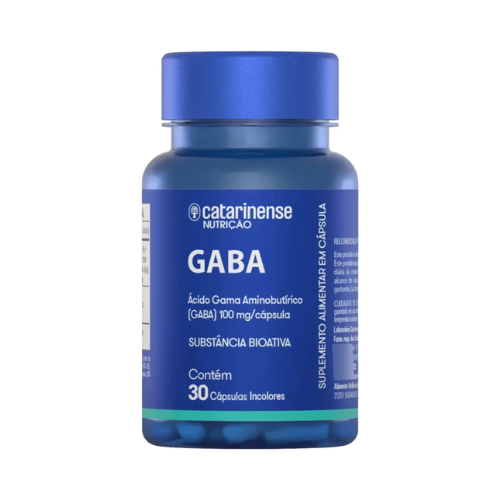 Gaba 100mg/cap - 30 caps - Catarinense