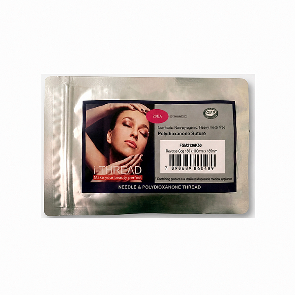 Fio de PDO Reverse Cog 18G 100x185mm - 5 Blisters c/2un