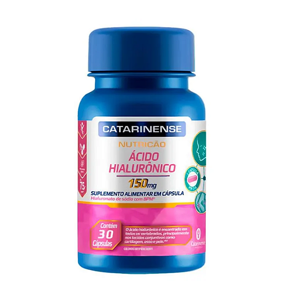 Acido Hialuronico 150mg - 30 caps - Catarinense