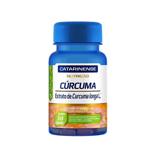 Curcuma Longa 130mg - 60 caps - Catarinense
