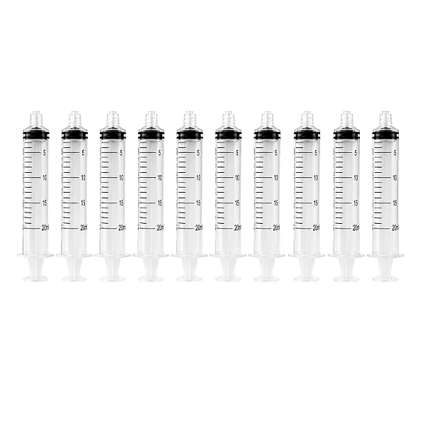 Seringa Descartável 20ml Luer Lock Injex 10 unidades - Injex