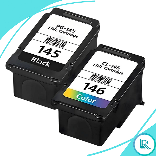 Kit Cartucho Tinta Compativel Para Uso Canon Cl-146 XL