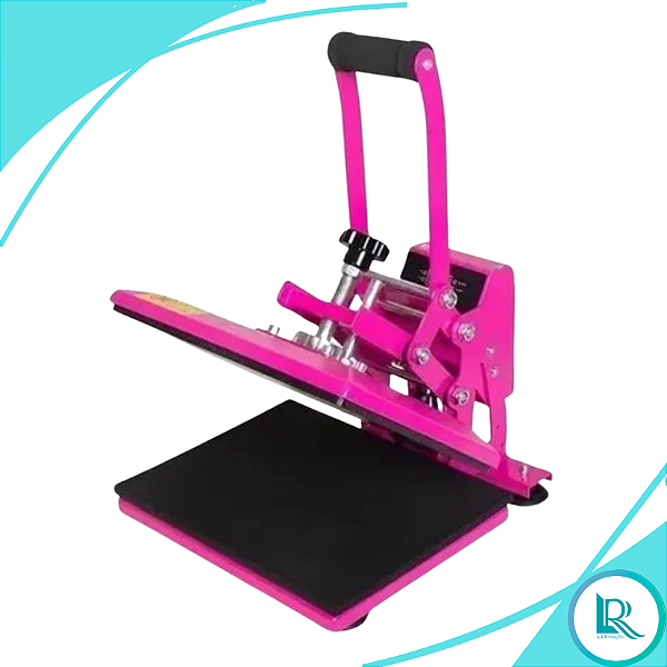 Prensa Térmica 23x30 Plana  A4 P/ Sublimação Transfer Camiseta, Toalhas ROSA