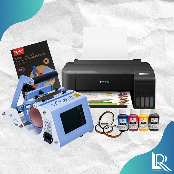KIT STARTER - Comece na Sublimação
