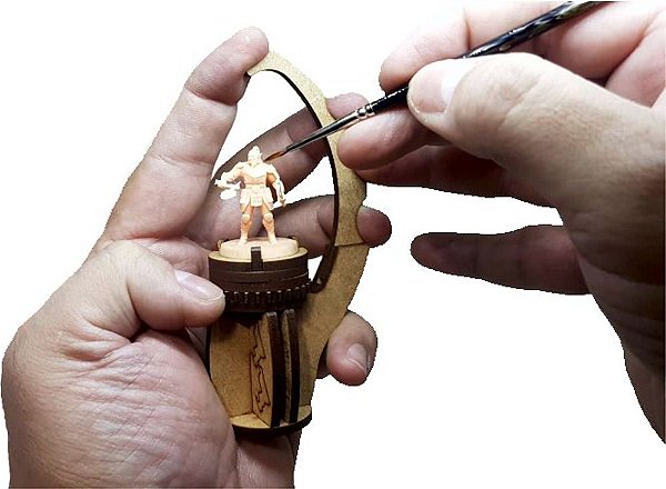 Suporte Giratório Para Pintar Miniaturas (painting Handle)