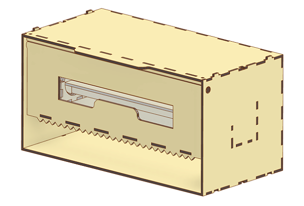 Módulo Organizador com Dispenser para Papel Toalha 300mm (0620)