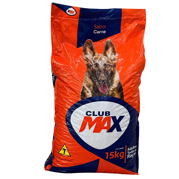 Ração Club max Adulto 15KG - 25KG