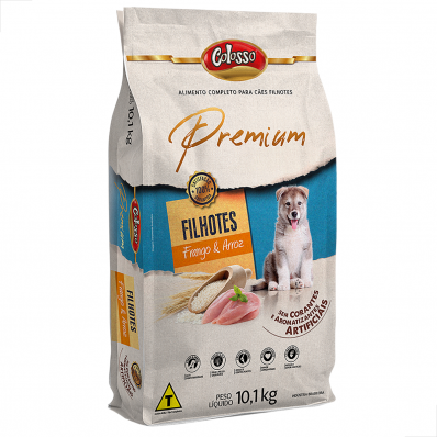 Ração Colosso Filhote Frango e Arroz 10KG