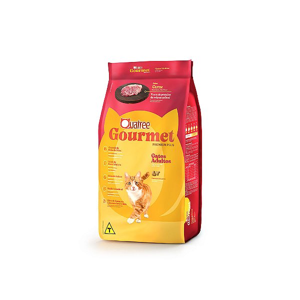 Ração Quatree Gato Carne 10KG - 20KG