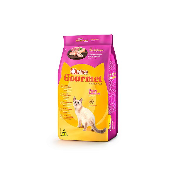 Ração Quatree Gato Adulto Mix de Carnes 10KG- 20KG