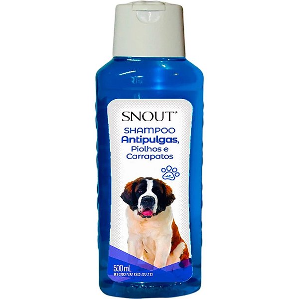 Shampoo Snout Antipulgas, Piolhos E Carrapatos - 500ml