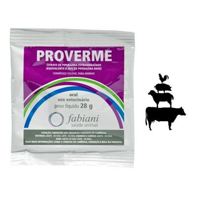 Vermífugo Proverme 28g