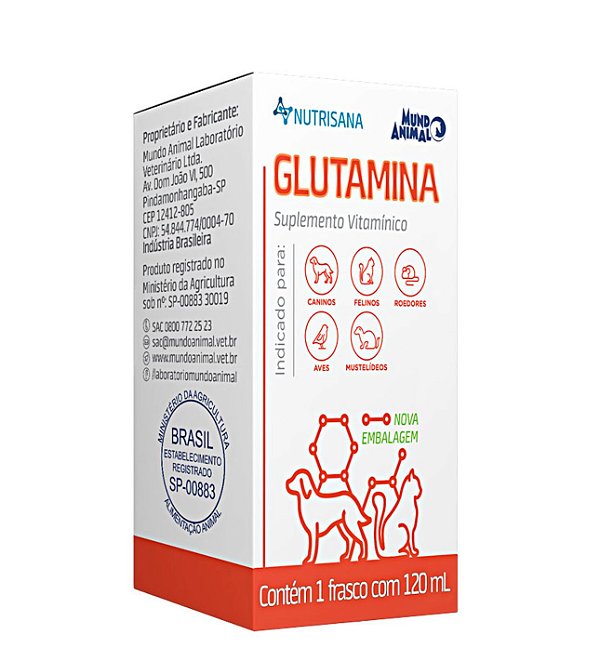 Glutamina 120 ML