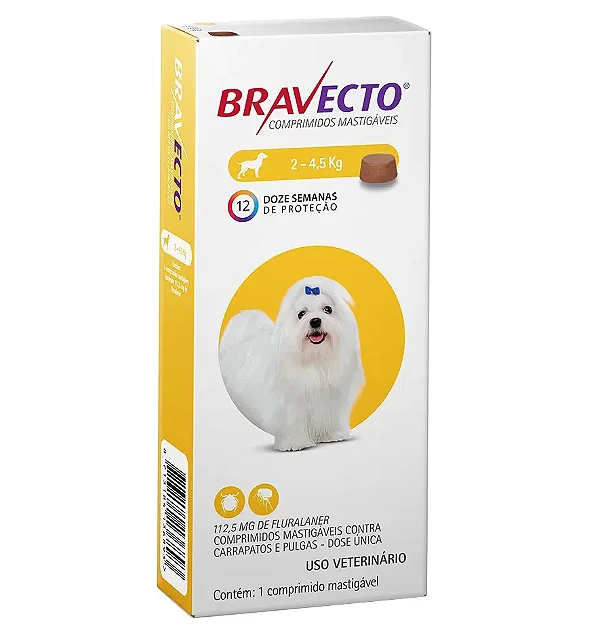 Bravecto 2 – 4,5 kg
