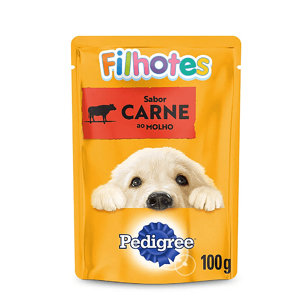 Sachê Pedigree  Filhote – Carne ao Molho 100 g