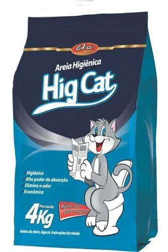 Areia Higiênica Hig Cat Colosso 04KG