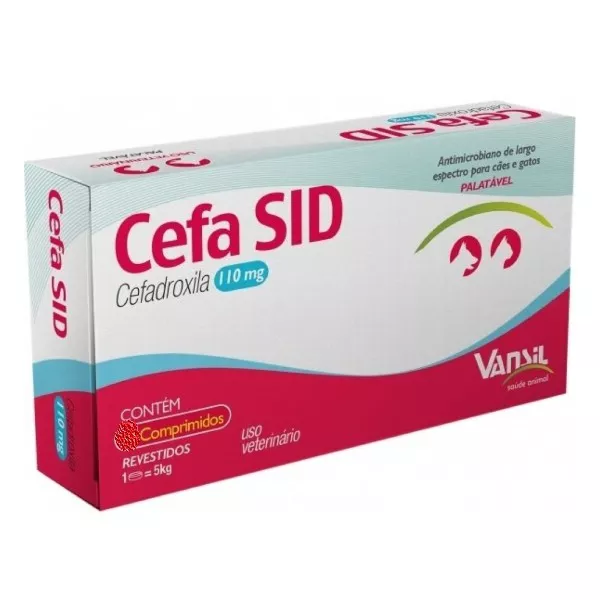 Cefa Sid 110MG 5 comprimidos (Cefadroxila)