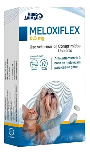 Meloxiflex 0,5MG Com 5 comprimidos (Meloxicam)