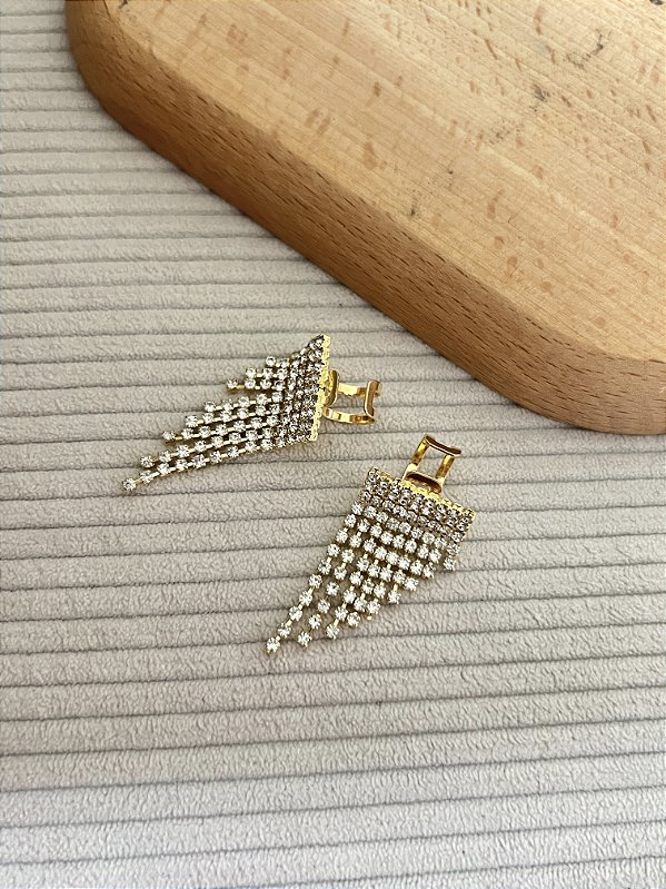 Piercing Fake Franjas - Banhada a Ouro