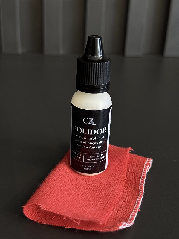 Kit Limpeza para Aliança de Moeda Antiga