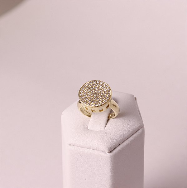 Anel Chuveiro - Banhado a Ouro