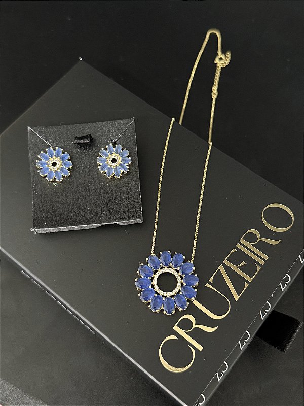 Conjunto Agata - Banhado a Ouro