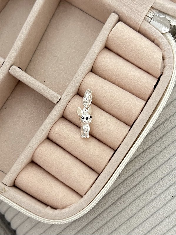 Berloque Pug  - Prata 925