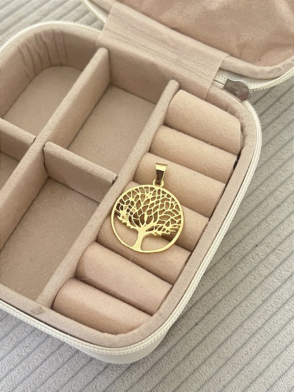 Pingente Arvore da Vida MSP - Banhado a Ouro