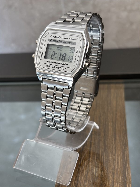 Relógio Casio Prateado