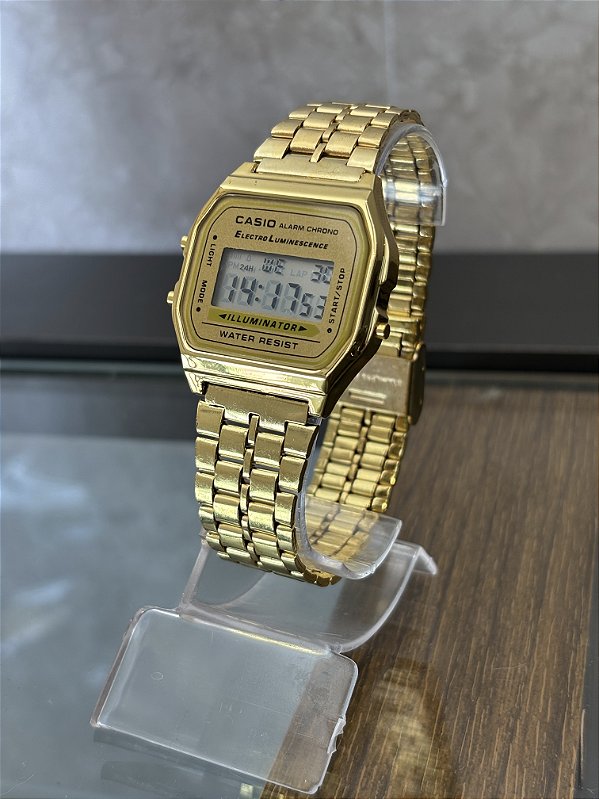 Relógio Casio Dourado