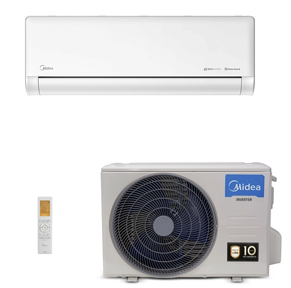 Ar Condicionado - Midea AI Ecomaster  12000 btus frio inverter 220v