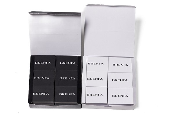 Piteira de Papel Brenfa [Branca/Preta] - Com Picote