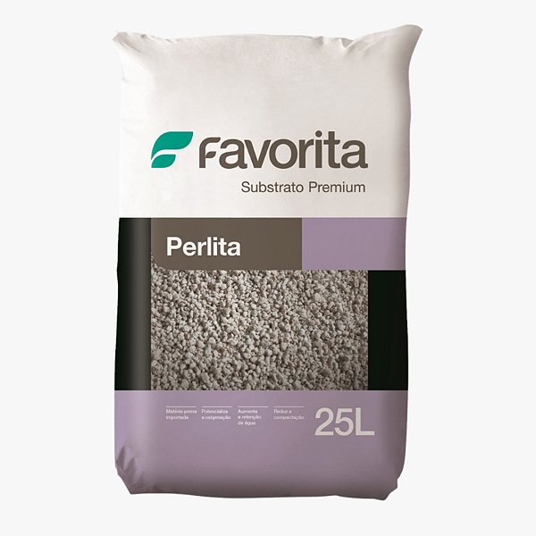 Perlita Expandida Grossa Favorita - 25 Litros