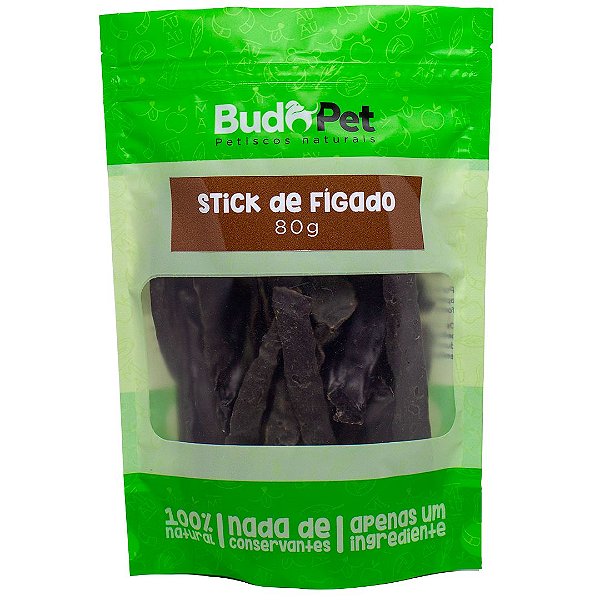 Stick de Fígado - 80g - Budopet