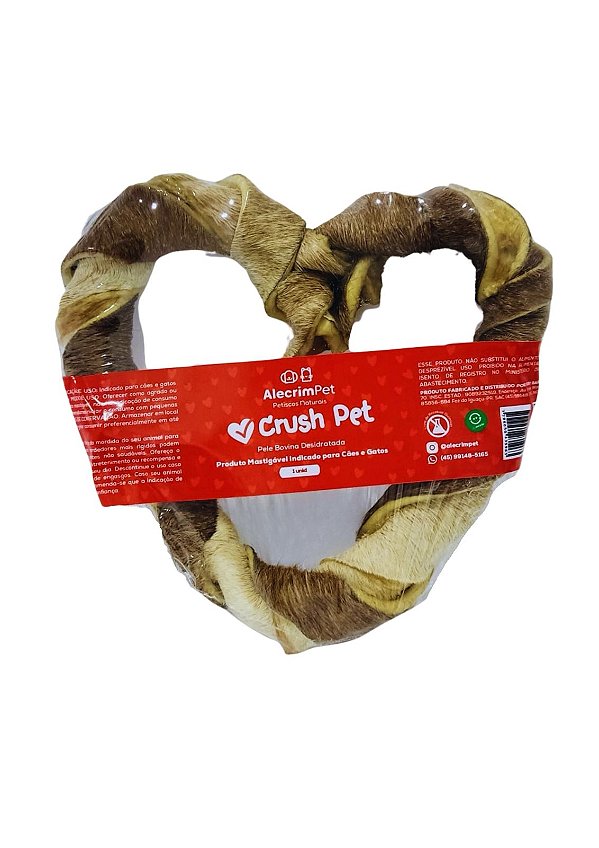 CRUSH (PELE BOVINA FORMATO CORACAO)
