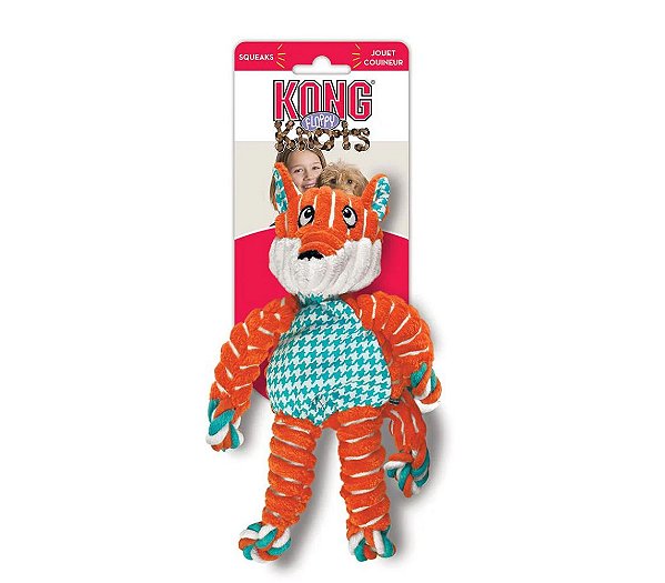 KONG FLOPPY KNOTS FOX MEDIUM/LARGE (NKF12)