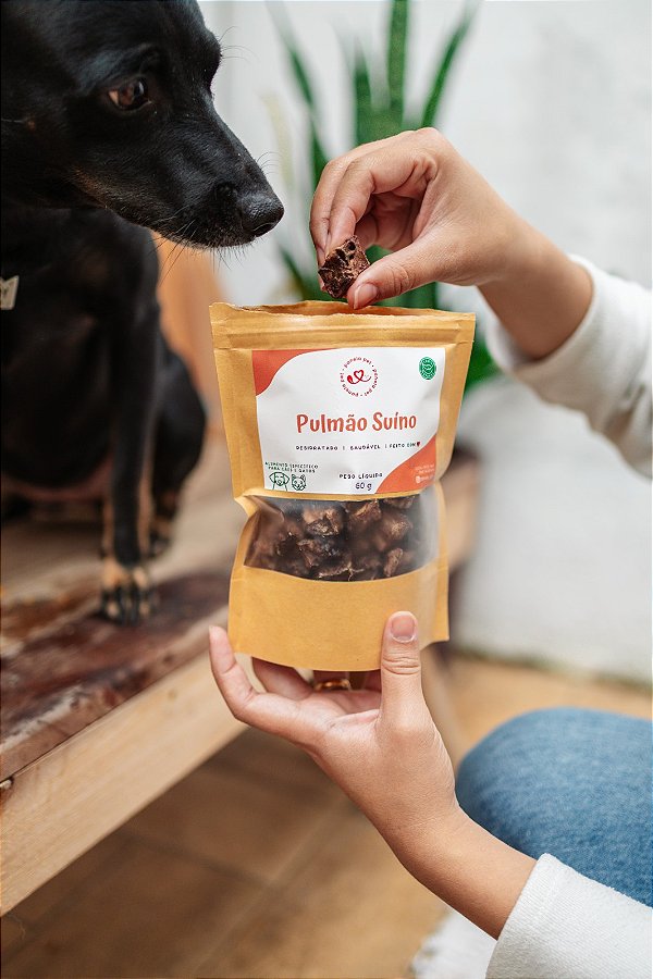 Petisco de Pulmão Suíno 80g