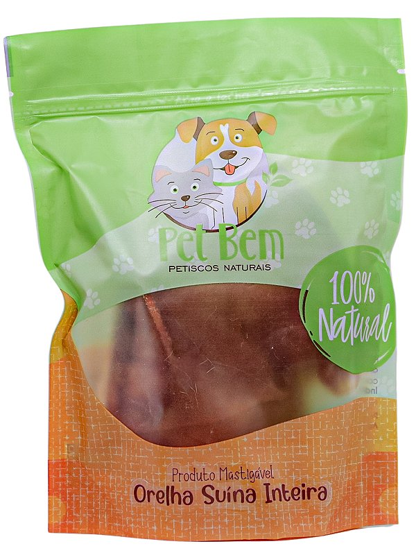 Orelha Suína 2 uni PET BEM