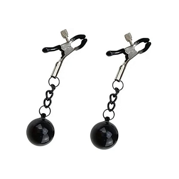 Prendedor de Mamilos - BDSM sem corrente Com Peso Inox