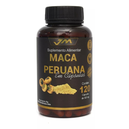 Maca Peruana Pura 500mg 120 Capsulas