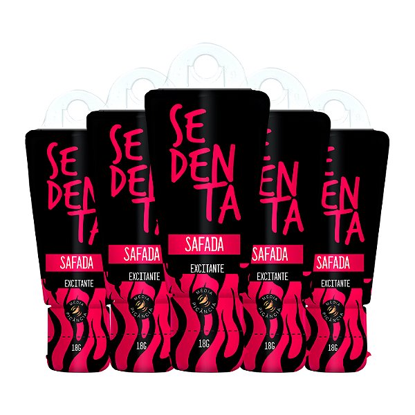 Kit Sedenta Safada 18g Excitante Picância Intensa Pepper Blend