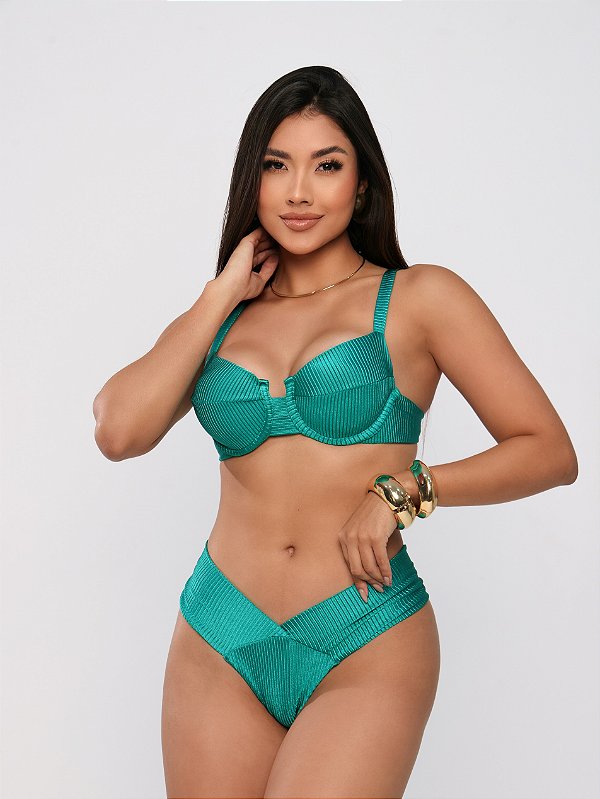 Biquíni Aruba Esmeralda