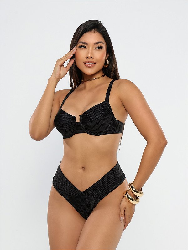 Biquíni Aruba Preto