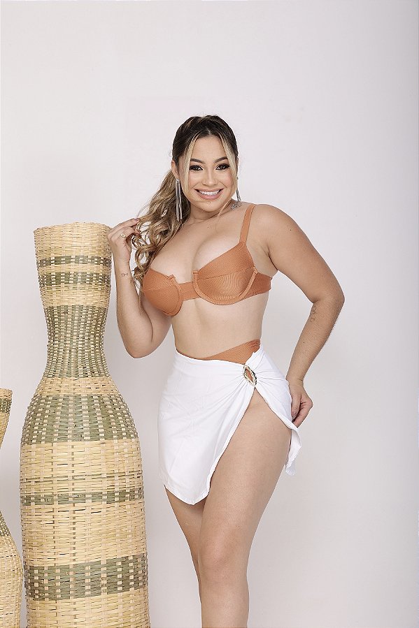 Saia Malibu Branca