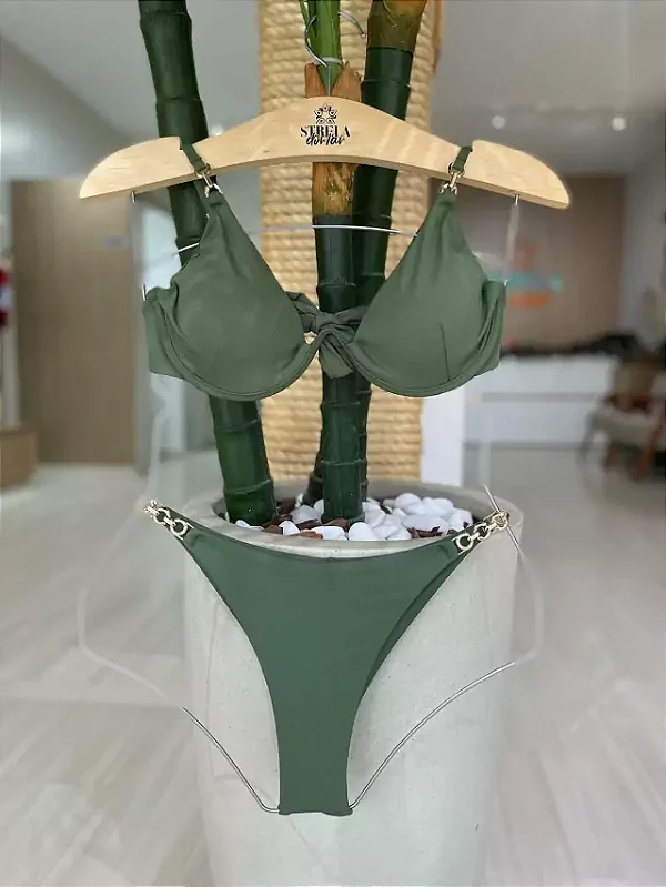 Biquíni Afrodite Verde Militar