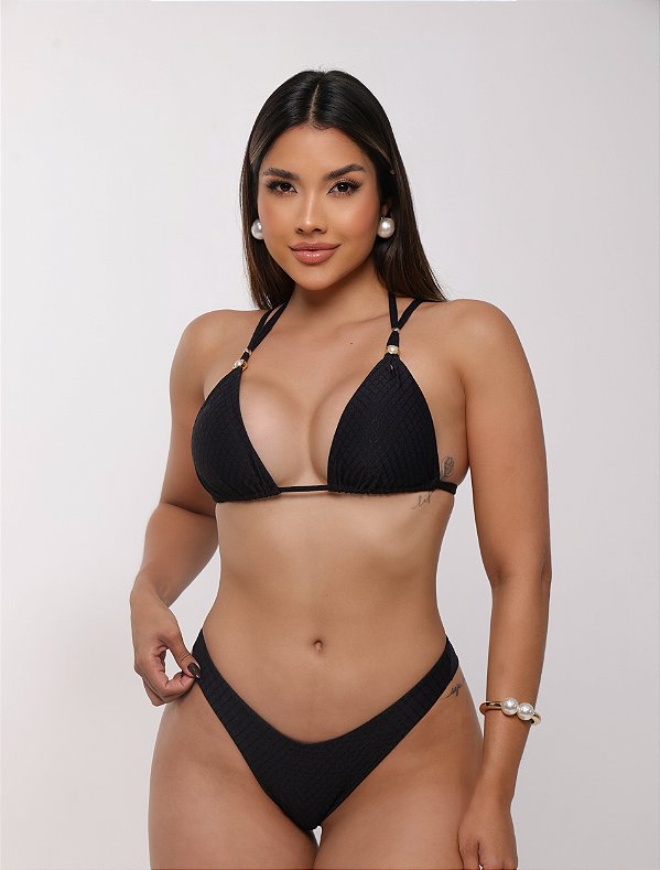 Biquini Pérola Preto