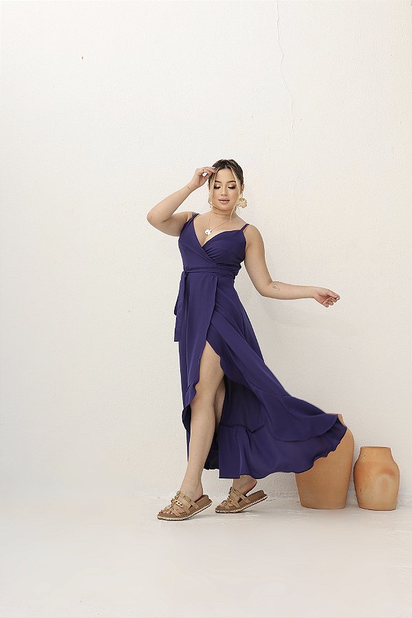 Vestido Cinthya Azul