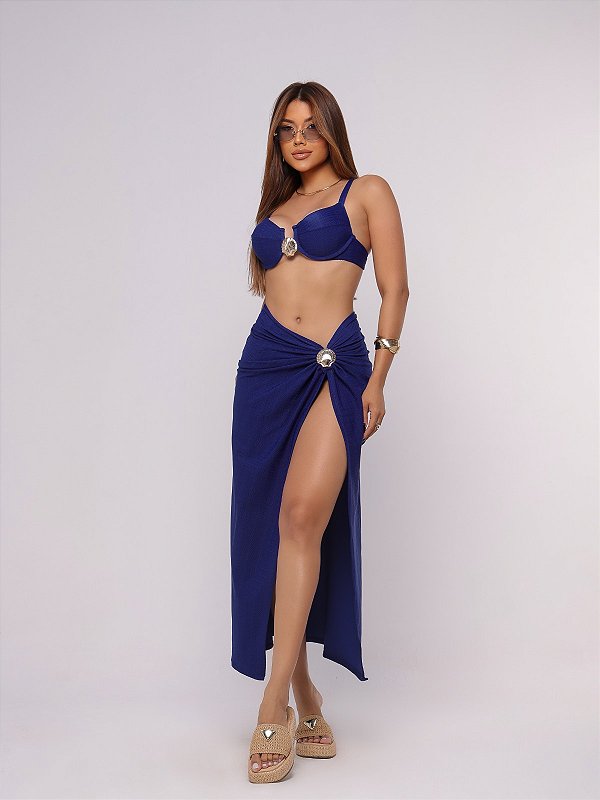 Saia Concha Azul
