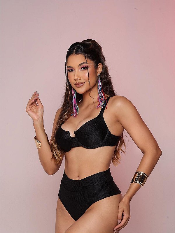 Biquíni Ipanema Preto